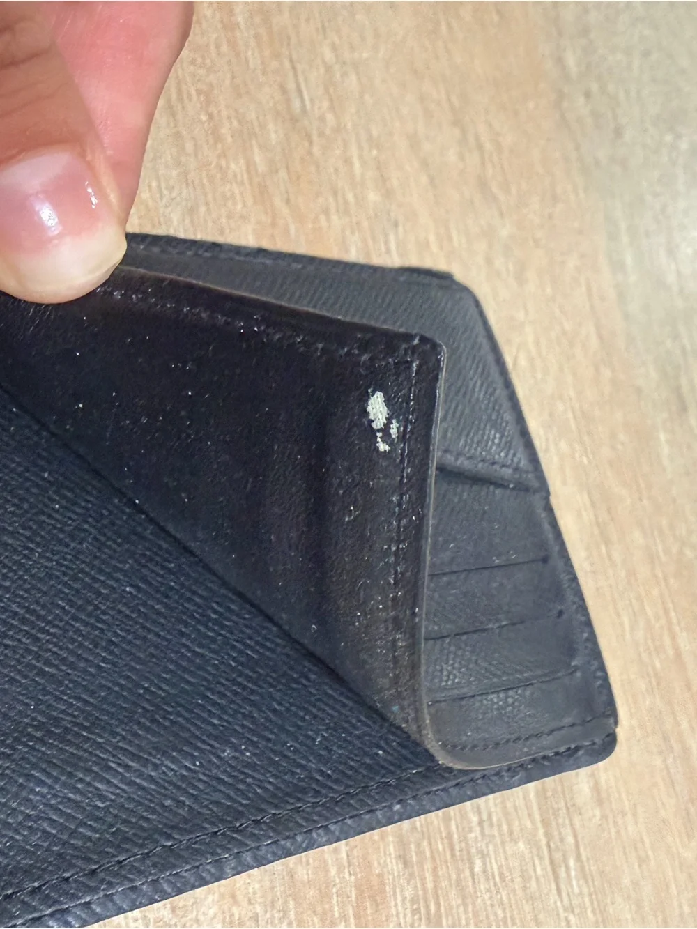 Louis Vuitton Black Monogram Eclipse Bifold Wallet